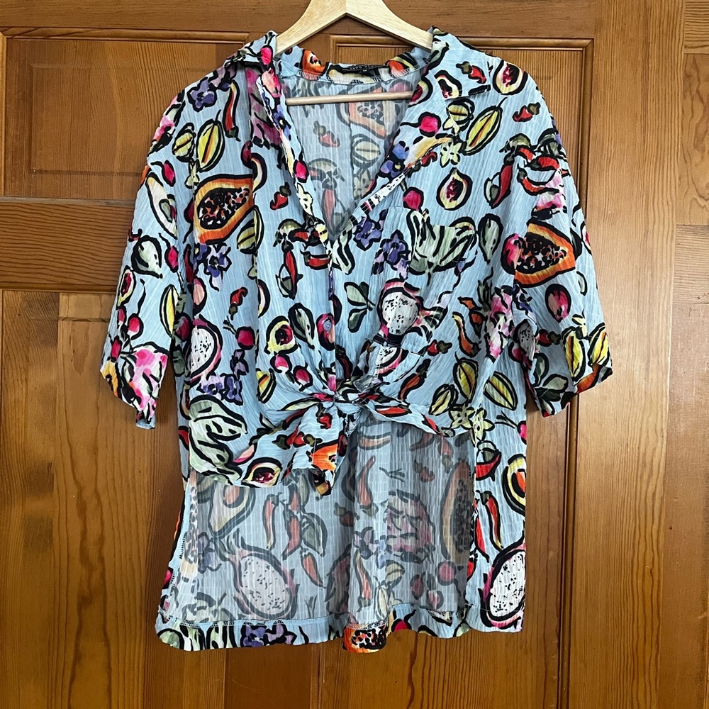 Fruit print top